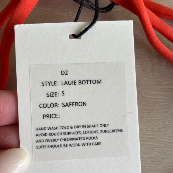 Red String Bikini Set - Picture 2 of 3